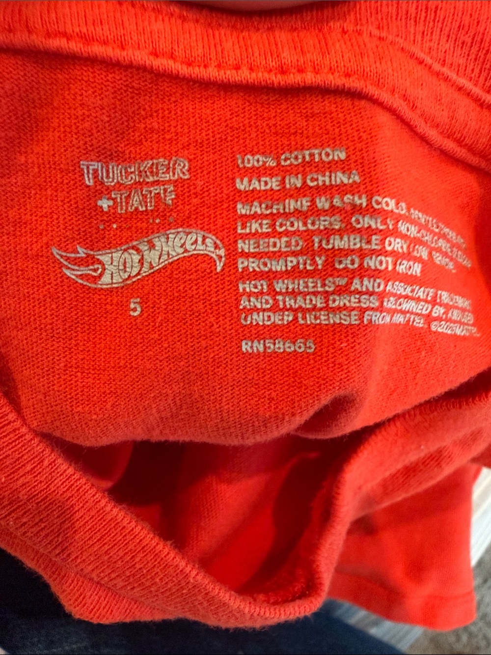 Tucker + Tate Hot Wheels Lightning Graphic Tee - Red Nordstrom - Picture 3 of 3